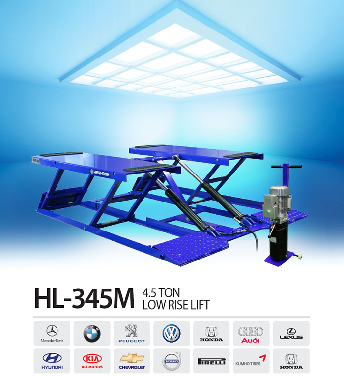 Cầu nâng cắt kéo di động 4 tấn Heshbon HL-345M