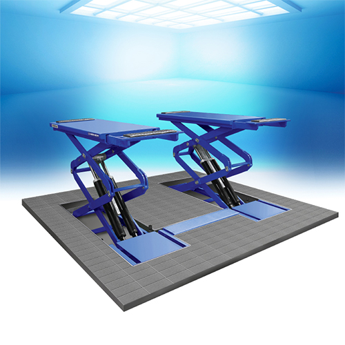 Cầu nâng cắt kéo âm sàn Heshbon HL-35F Cầu nâng cắt kéo âm sàn Heshbon HL-35F