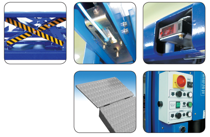 Cầu nâng 4 trụ 4 tấn Heshbon HL-42F Cầu nâng 4 trụ 4 tấn Heshbon HL-42F