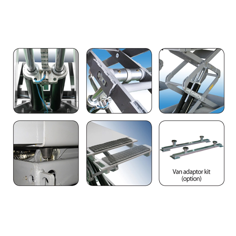 Cầu nâng cắt kéo 3.5 ton Heshbon HL-35F lắp âm sàn Cầu nâng cắt kéo 3.5 ton Heshbon HL-35F lắp âm sàn