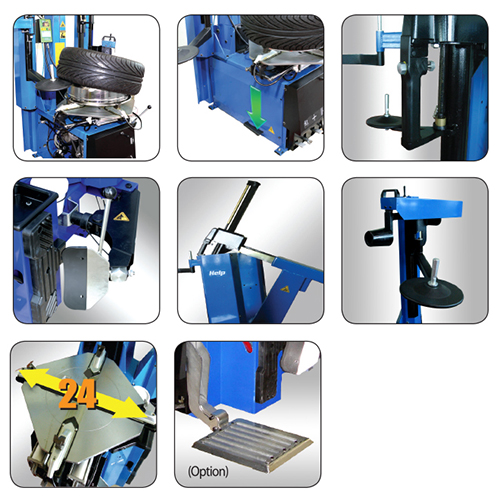 Máy ra vào lốp Heshbon HT-230 Máy ra vào lốp Heshbon HT-230