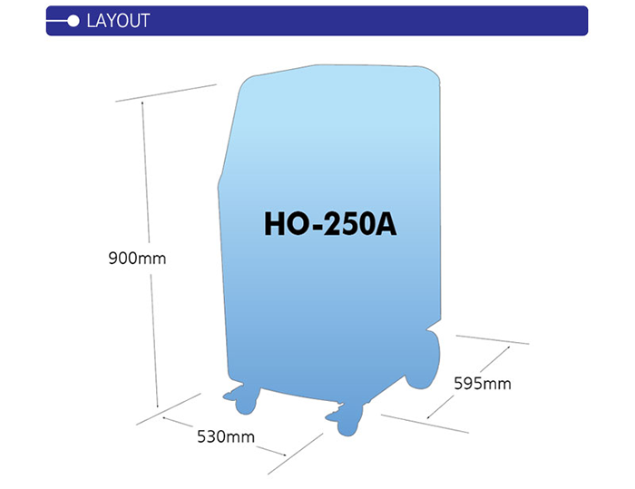 Máy thay dầu hộp số tự động Heshbon HO-250A Máy thay dầu hộp số tự động Heshbon HO-250A