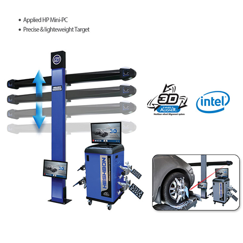 Thiết bị kiểm tra góc đặt bánh 3D Heshbon HA-7000 Thiết bị kiểm tra góc đặt bánh 3D Heshbon HA-7000
